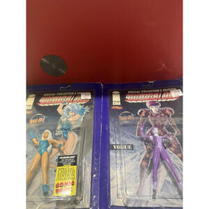 Youngblood Bend-ems Lot - Vogue & Riptide SEALED - 1995 Justoys w/ Comics Rare